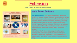 Vastu software in South Extension