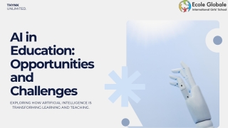 AI in Education Opportunities and Challenges
