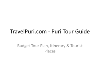 TravelPuri_Puri_Guide