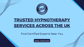 Trusted Hypnotherapy Services Across the UK