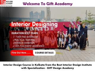 Interior Designing Courses in Kolkata