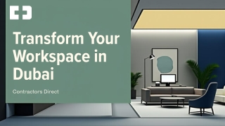 Skilled Office Interior Fit-Out Companies in Dubai| Vetted Interior Contractors