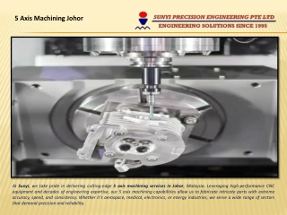 5 Axis Machining Johor