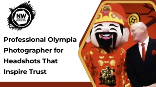 Professional Olympia Photographer for Headshots That Inspire Trust