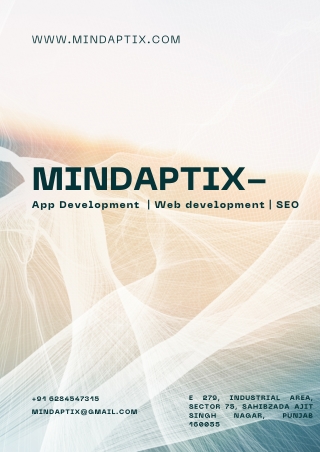 MindAptix- Best Web development , App development, SEO agency