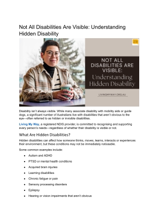 Not All Disabilities Are Visible_ Understanding Hidden Disability