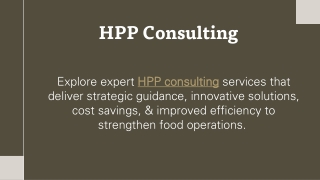 HPP Consulting