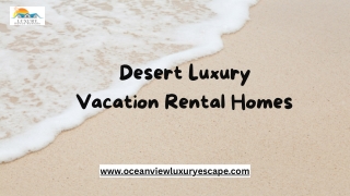 Beach Bungalow Rentals California