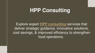 HPP Consulting