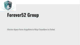 Forever52 Group2 Powering Dubai Offshore Platforms with Efficiency
