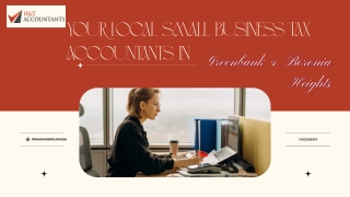Your Local Small Business Tax Accountants in Greenbank & Boronia Heights