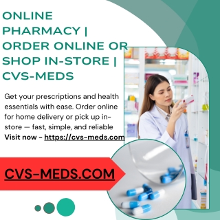 Online Pharmacy  Order Online or Shop In-Store  cvs-meds