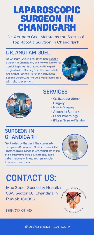 Top Laparoscopic Surgeon in Chandigarh