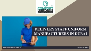 DELIVERY STAFF UNIFORM MANUFACTURERS IN DUBAI