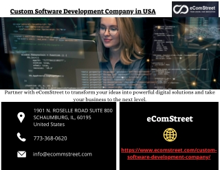 Custom Software Development Company in USA