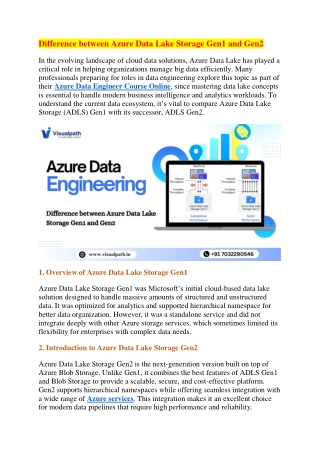 Azure Data Engineer | Top Azure Data Training in Hyderabad