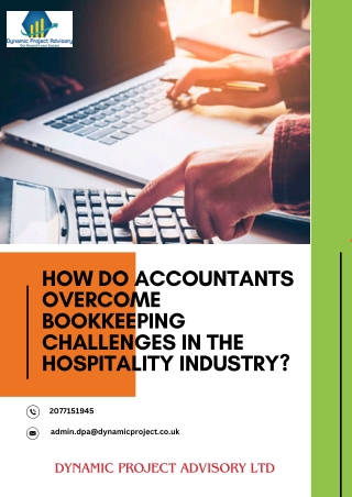 How Do Accountants Overcome Bookkeeping Challenges In The Hospitality Industry