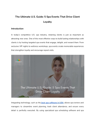 The Ultimate U.S. Guide_ 5 Spa Events That Drive Client Loyalty