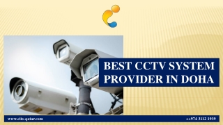 BEST CCTV SYSTEM PROVIDER IN DOHA