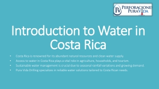 Water Wells Costa Rica Water in Costa Rica Pura Vida Drilling
