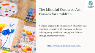 Mindful Art Classes for Kids Boost Creativity & Happiness with Colors