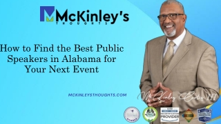 How to Find the Best Public Speakers in Alabama for Your Next Event