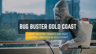 Bug Buster Gold Coast: Your Trusted Termite and Pest Control Services
