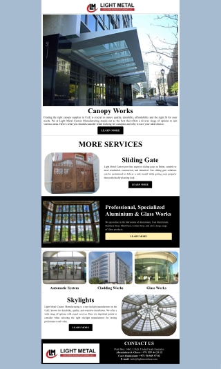 Metal Fabricators In Dubai | Metal Fabrication Companies UAE