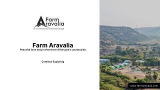 Farm Stay in Faridabad With Pool