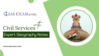 Master UPSC Preparation with Comprehensive Geography Notes for Success
