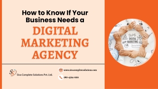 How to Know If Your Business Needs a Digital Marketing Agency