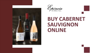 Buy Cabernet Sauvignon Online