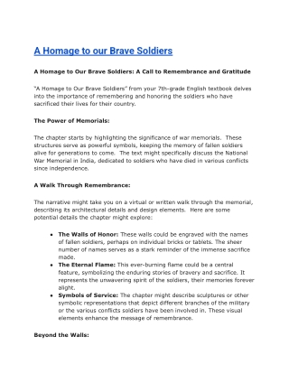 NCERT Solutions for Class 8 English Chapter 8: A Short Monsoon Diary &amp; On th