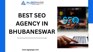 Best SEO Agency in Bhubaneswar