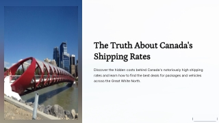 Best Shipping Rates In Canada