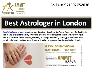best astrologer in london