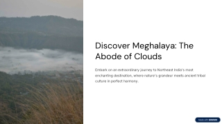 Discover the Beauty of Northeast India with Meghalaya Tour Packages by Travelbuk