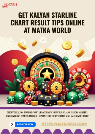 Get Kalyan Starline Chart Result Tips Online At Matka World