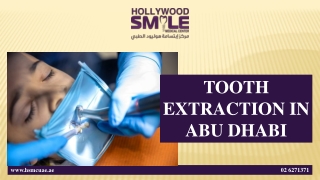 TOOTH EXTRACTION IN ABU DHABI