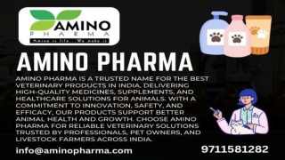 Best veterinary products in india
