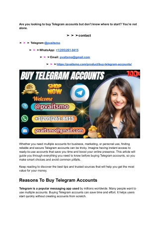 Top 9 Best Sites to Buy Telegram Members (Real and Active)