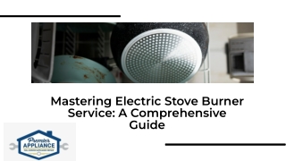 Expert Electric Stove Burner Repair & Service in Augusta, GA – Premier Appliance