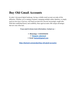 11 Best Websites To Buy Gmail Accounts In Bulk (2025)