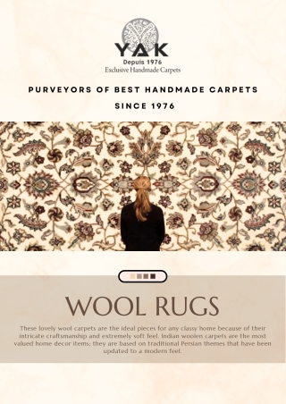 Woollen Category Rugs - Yak Carpet