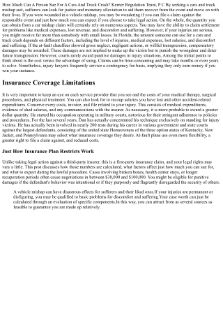 Exactly How Do Insurers Establish If A Vehicle Is Totaled?