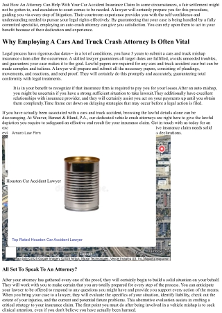 Just How Car Accident Lawyers Help In Browsing Accident Insurance Claims