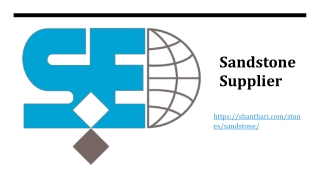 Sandstone Supplier