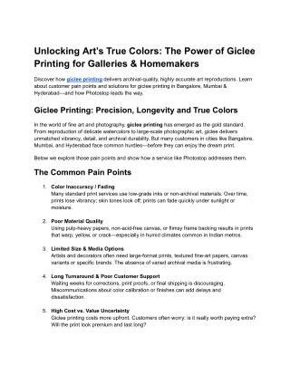 Unlocking Art’s True Colors_ The Power of Giclee Printing for Galleries & Homemakers