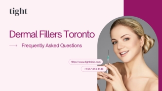 Frequently Asked Questions about Dermal Fillers Toronto