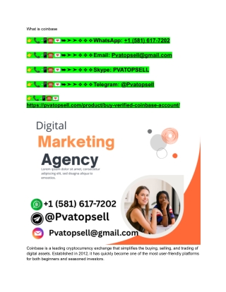 How To Buy Verified Coinbase Accounts For Sale (2)